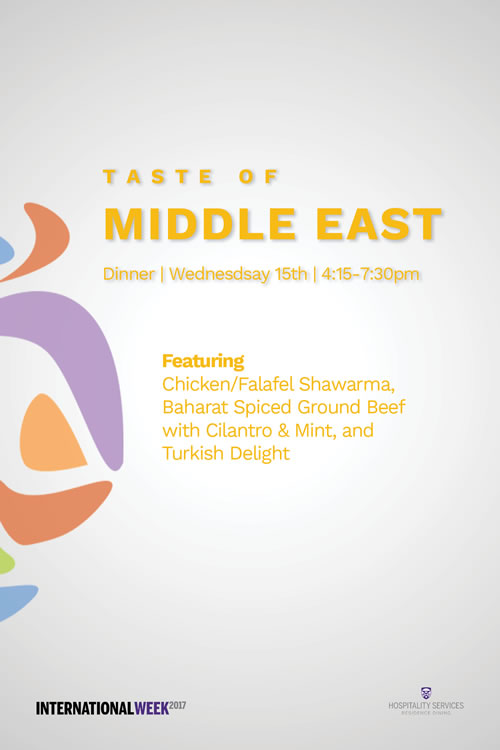 Taste of Middle East